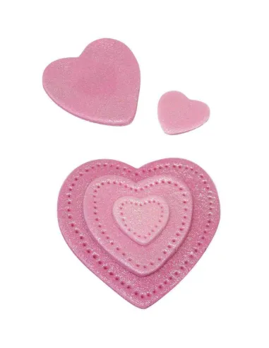 Set 3 cortadores Corazón PME