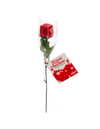 Rosa de chocolate con leche 18 g Dekora