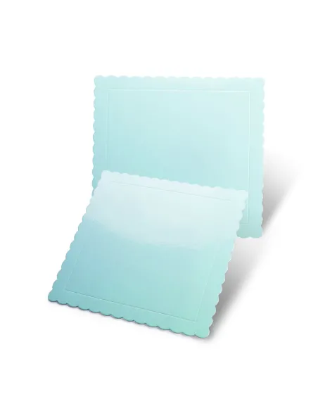 Base Cuadrada rígida Azul Bebé 25 cm Pastkolor