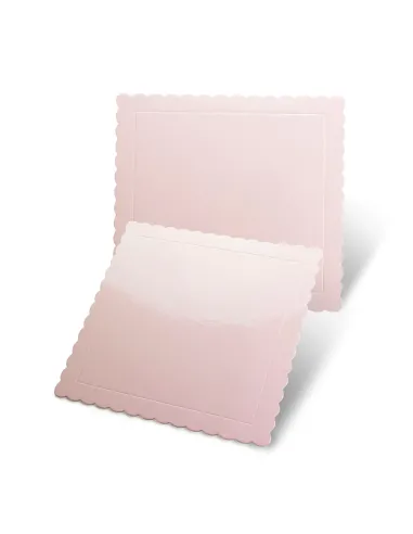 Base Cuadrada rígida Rosa Bebé 20 cm Pastkolor