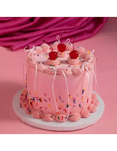 Set 8 lazos decorativos de cinta Blanco PME