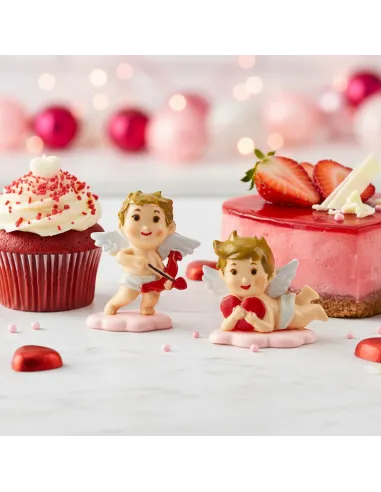 Figura decorativa Cupido con arco y flecha San Valentín Dekora