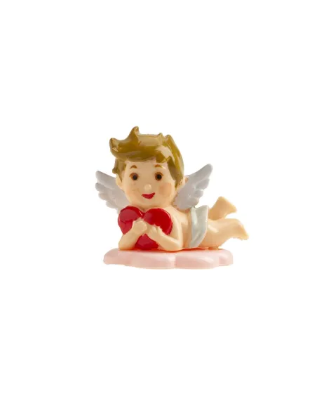 Figura decorativa Cupido con Corazón San Valentín Dekora