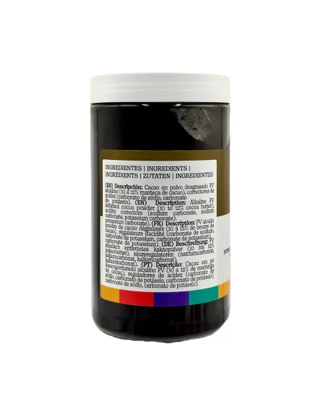 Cacao en polvo negro intenso 200 g Pastry Colours