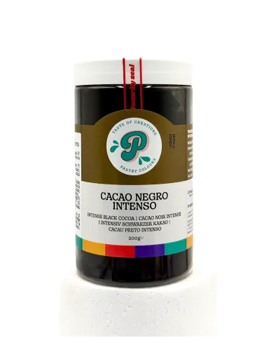 Cacao en polvo negro intenso 200 g Pastry Colours