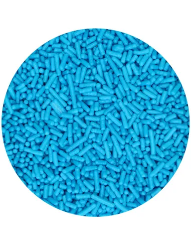 Sprinkles Fideos de azúcar Jimmies Azul 150 g Wilton