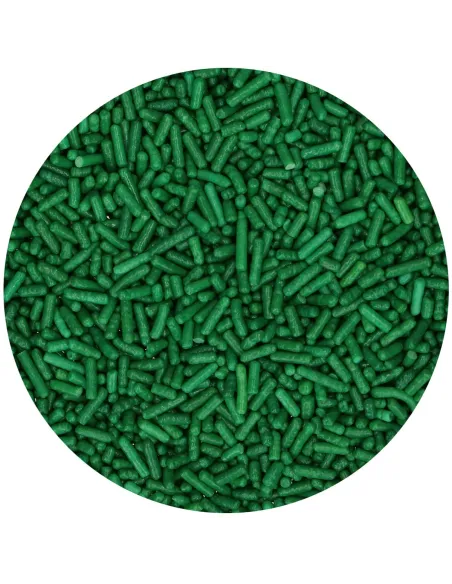Sprinkles Fideos de azúcar Jimmies Verde 150 g Wilton