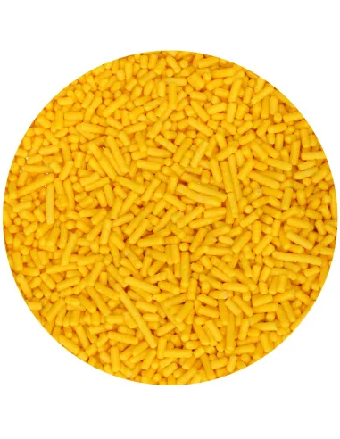 Sprinkles Fideos de azúcar Jimmies Amarillo 150 g Wilton