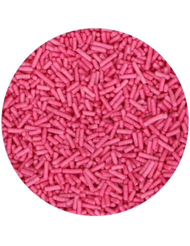 Sprinkles Fideos de azúcar Jimmies Rosa 150 g Wilton