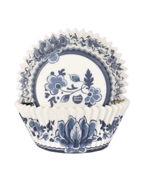 Cápsulas de papel Azul Porcelana House of Marie