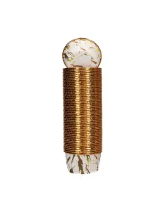 Cápsulas rígidas Mármol Blanco y Dorado 50 unidades Wilton