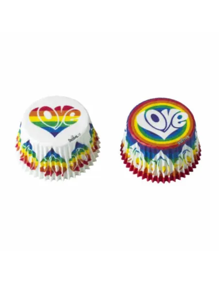 Set 36 cápsulas Love Arcoíris Decora