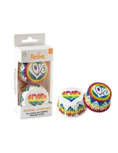 Set 36 cápsulas Love Arcoíris Decora