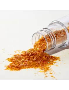 Purpurina comestible en copos Dorado 3 g PME