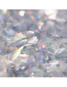 Purpurina comestible en copos Plata 3 g PME 2