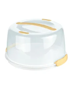 Portatartas redondo alto con base de gel para refrigerar 29 cm