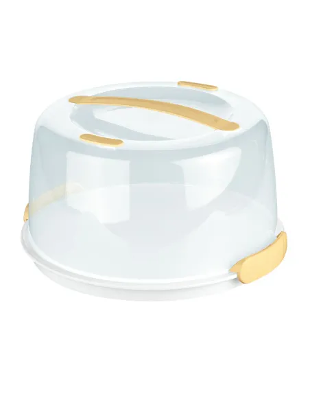 Portatartas redondo alto con base de gel para refrigerar 29 cm