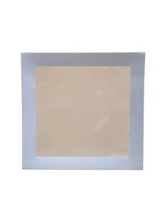 Caja blanca para tarta con ventana superior 25 x 25 x 25 cm 2