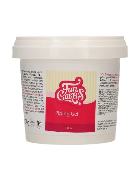 Piping Gel (gel transparente) 350 g Funcakes