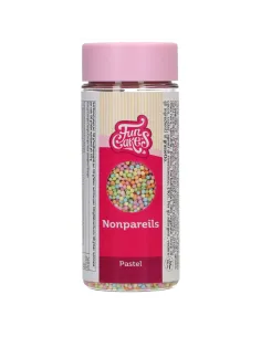 Nonpareils colores pastel 80 g Funcakes