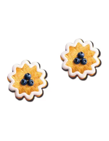 Set 3 cortadores Flor Wilton