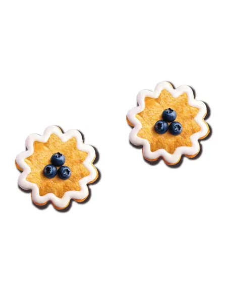 Set 3 cortadores Flor Wilton