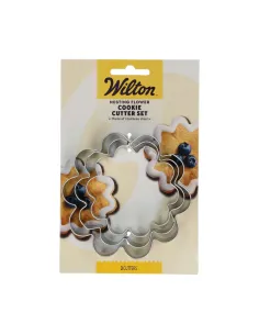 Set 3 cortadores Flor Wilton