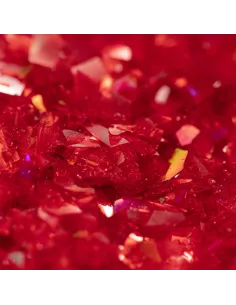 Purpurina comestible en copos Rojo Rubí 3 g PME 2