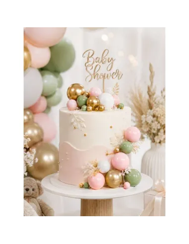 Set 32 Bolas Decorativas Baby Shower Azucren