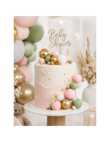 Set 32 Bolas Decorativas Baby Shower Azucren