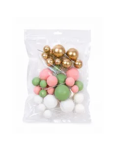 Set 32 Bolas Decorativas Baby Shower Azucren