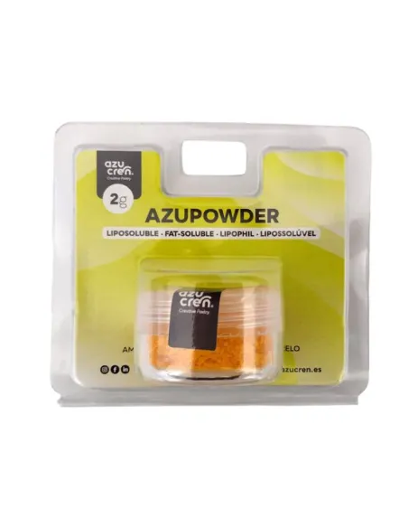 Colorante liposoluble en polvo Amarillo 2 g Azucren
