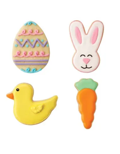 Set de 4 cortadores conejito