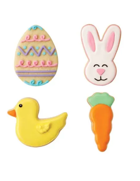 Set de 4 cortadores conejito