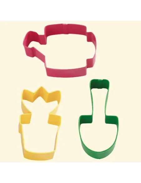 Set de 3 cortadores Jardín