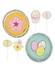 Cápsulas de papel combo Pascua