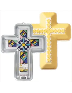 Molde de aluminio cruz