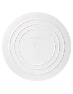 Plato separador redondo liso 30cm para usar con pilares