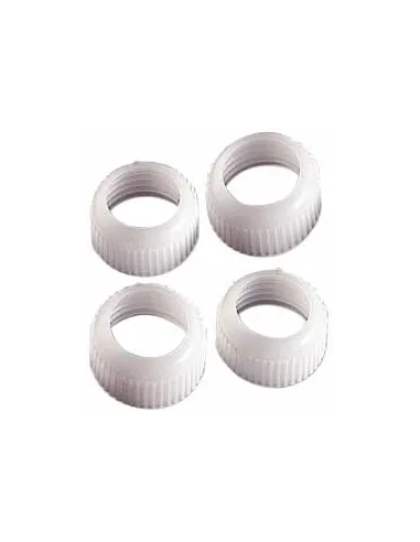 Set de 4 anillos adaptadores a tubos de glasa