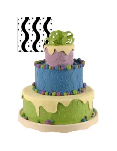 Placa texturizadora wavy dot