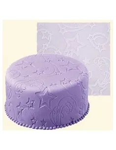 Lámina texturizadora estrellas