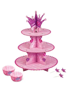 Stand para cupcakes princesas