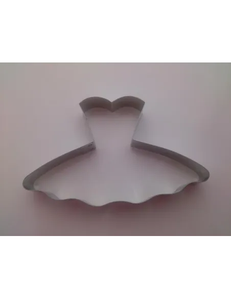 Cortador vestido de ballet 7.8cm.