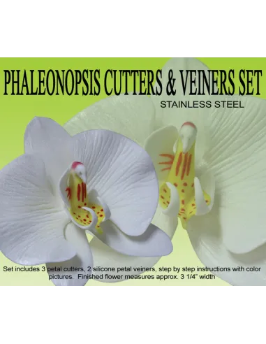 Set cortadores y marcadores orquídea Phaleonopsis