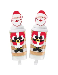 set de 12 adhesivos Santa Claus