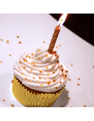 Estrellas comestibles oro