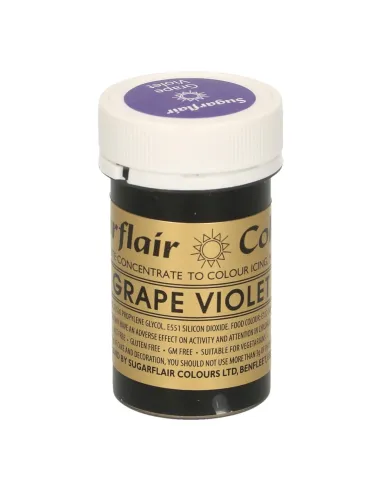 Colorante en pasta violeta uva Sugarflair