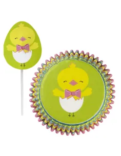 Cápsulas de papel combo pollito