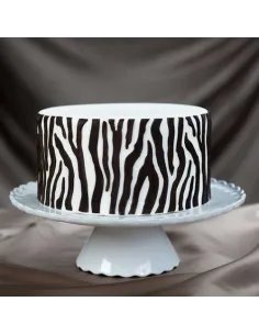 Molde de silicona cebra 2