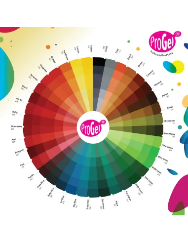Colorante Progel negro Rainbow Dust
